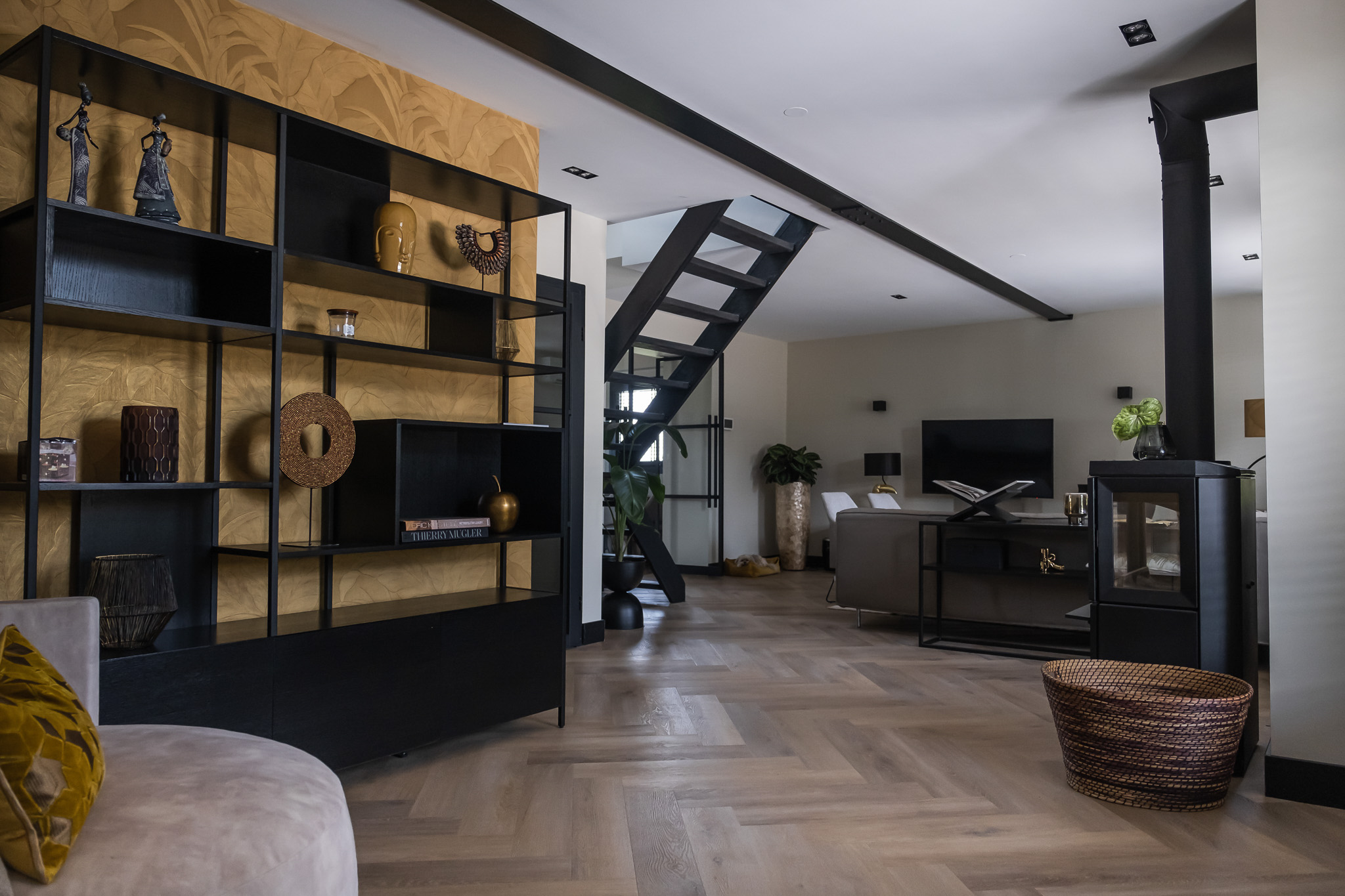 PVC visgraat in dijkwoning